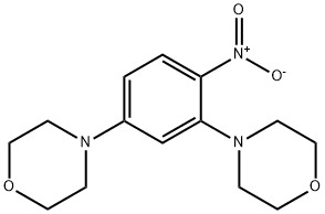 2,4-DiMorpholinonitrobenzene Struktur