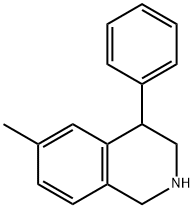 6-甲基-4-苯基-1,2,3,4-四氢异喹啉 结构式