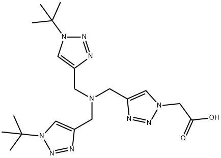 1H-1,2,3-Triazole-1-acetic acid, 4-[[bis[[1-(1,1-diMethylethyl)-1H-1,2,3-triazol-4-yl]Methyl]aMino]Methyl]-|BTTAA