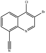 3-broMo-4-클로로퀴놀린-8-카르보니트릴