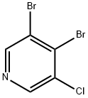 3,4-二溴-5-氯吡啶,1335051-91-6,结构式