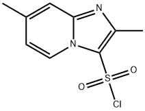 2,7-DiMethyliMidazo[1,2-a]pyridine-3-sulfonyl chloride Struktur
