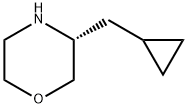 (R)-3-(CyclopropylMethyl)Morpholine 化学構造式