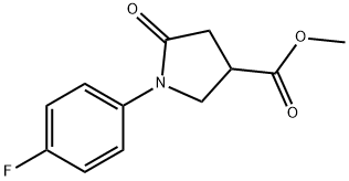 133747-62-3 Methyl 1-(4-fluorophenyl)-5-oxopyrrolidine-3-carboxylate