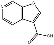 Thieno[2,3-c]pyridine-3-carboxylic acid Struktur