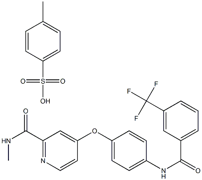 N-Methyl-4-(4-(3-(trifluoroMethyl)benzaMido)phenoxy)picolinaMide Tosylate