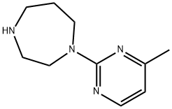 1-(4-Methyl-pyriMidin-2-yl)-[1,4]diazepane Structure