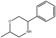 2-甲基-5-苯基吗啉, 1343334-74-6, 结构式