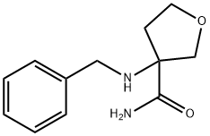 3-(BenzylaMino)oxolane-3-carboxaMide,1344264-73-8,结构式