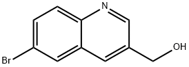 (6-溴喹啉-3-基)甲醇, 1345445-92-2, 结构式