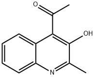 1-(3-羟基-2-甲基喹啉-4-基)乙酮,1345515-22-1,结构式