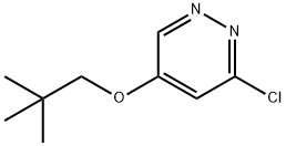 3-chloro-5-(neopentyloxy)pyridazine Struktur