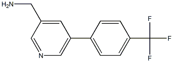 (5-(4-(trifluoromethyl)phenyl)pyridin-3-yl)methanamine|