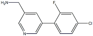 (5-(4-chloro-2-fluorophenyl)pyridin-3-yl)methanamine|(5-(4-氯-2-氟苯基)吡啶-3-基)甲胺