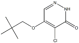 4-chloro-5-(neopentyloxy)pyridazin-3(2H)-one Struktur