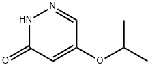 5-isopropoxypyridazin-3(2H)-one 化学構造式
