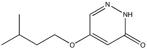 5-(isopentyloxy)pyridazin-3(2H)-one Structure