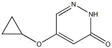 5-cyclopropoxypyridazin-3(2H)-one|5-环丙氧基哒嗪-3(2H)-酮