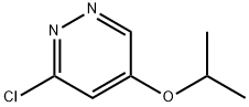 3-氯-5-异丙氧基哒嗪, 1346698-31-4, 结构式