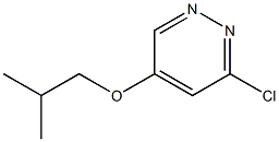 3-氯-5-异丁氧基哒嗪,1346698-33-6,结构式