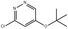 5-tert-butoxy-3-chloropyridazine Structure