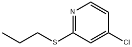 4-chloro-2-(propylthio)pyridine Struktur