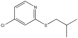 4-chloro-2-(isobutylthio)pyridine|4-氯-2-(异丁基硫代)吡啶