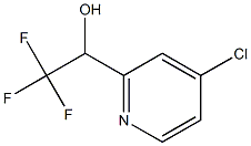 1-(4-氯吡啶-2-基)-2,2,2-三氟乙醇 结构式