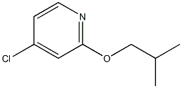 4-chloro-2-isobutoxypyridine Struktur