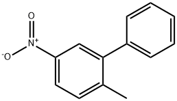 4 - 硝基-2 - 甲基联苯, 13480-38-1, 结构式