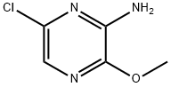 6-氯-3-甲氧基吡嗪-2-胺, 13484-49-6, 结构式