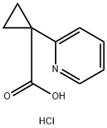 1-(Pyridin-2-yl)cyclopropanecarboxylic acid hydrochloride|1-(吡啶-2-基)环丙烷-1-羧酸盐酸盐