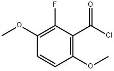 2-Fluoro-3,6-diMethoxybenzoyl chloride Structure