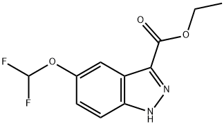 5-DifluoroMethoxyindazole-3-carboxylic acid ethyl ester