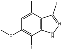 1352397-42-2 3,7-二碘-4-甲基-6-甲氧基吲唑
