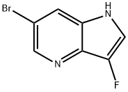 6-BroMo-3-fluoro-4-azaindole 化学構造式