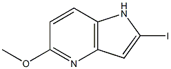 2-Iodo-5-Methoxy-4-azaindole Structure