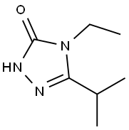 3H-1,2,4-Triazol-3-one,4-ethyl-2,4-dihydro-5-(1-methylethyl)-(9CI) Struktur