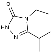 3H-1,2,4-Triazol-3-one,4-ethyl-2,4-dihydro-5-(1-methylethyl)-(9CI) Structure