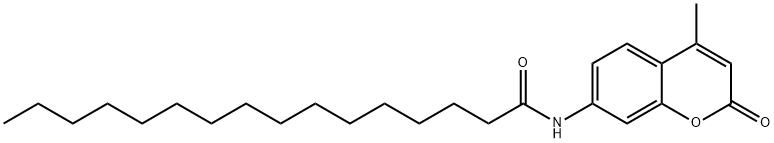 N-(4-Methyl couMarin)palMitaMide Structure