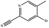 4-BroMo-5-Methylpicolinonitrile Structure