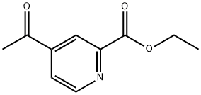 4-乙酰基吡啶甲酸乙酯, 135450-67-8, 结构式