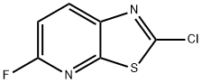 2-氯-5-氟噻唑并[5,4-B]吡啶 结构式