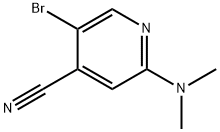 5-broMo-2-(diMethylaMino)isonicotinonitrile|5-溴-2-(二甲基氨基)异氰吡啶