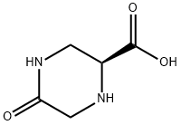 (S)-5-氧代哌嗪-2-羧酸 结构式