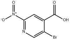 5-broMo-2-nitroisonicotinic acid Struktur