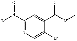 5-溴-2-硝基异烟酸甲酯, 1356412-83-3, 结构式