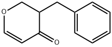 3-苄基-2H-吡喃-4(3H)-酮, 135695-92-0, 结构式