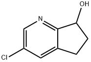 3-chloro-6,7-dihydro-5h-cyclopenta[b]pyridin-7-ol Structure