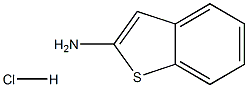 苯并[B]噻吩-2-胺盐酸盐, 13584-65-1, 结构式